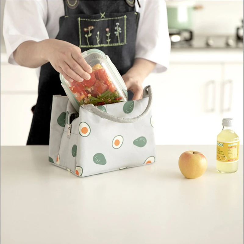 Портативная сумка для ланча льда толстая Холщовая Сумка из алюминиевой фольги с