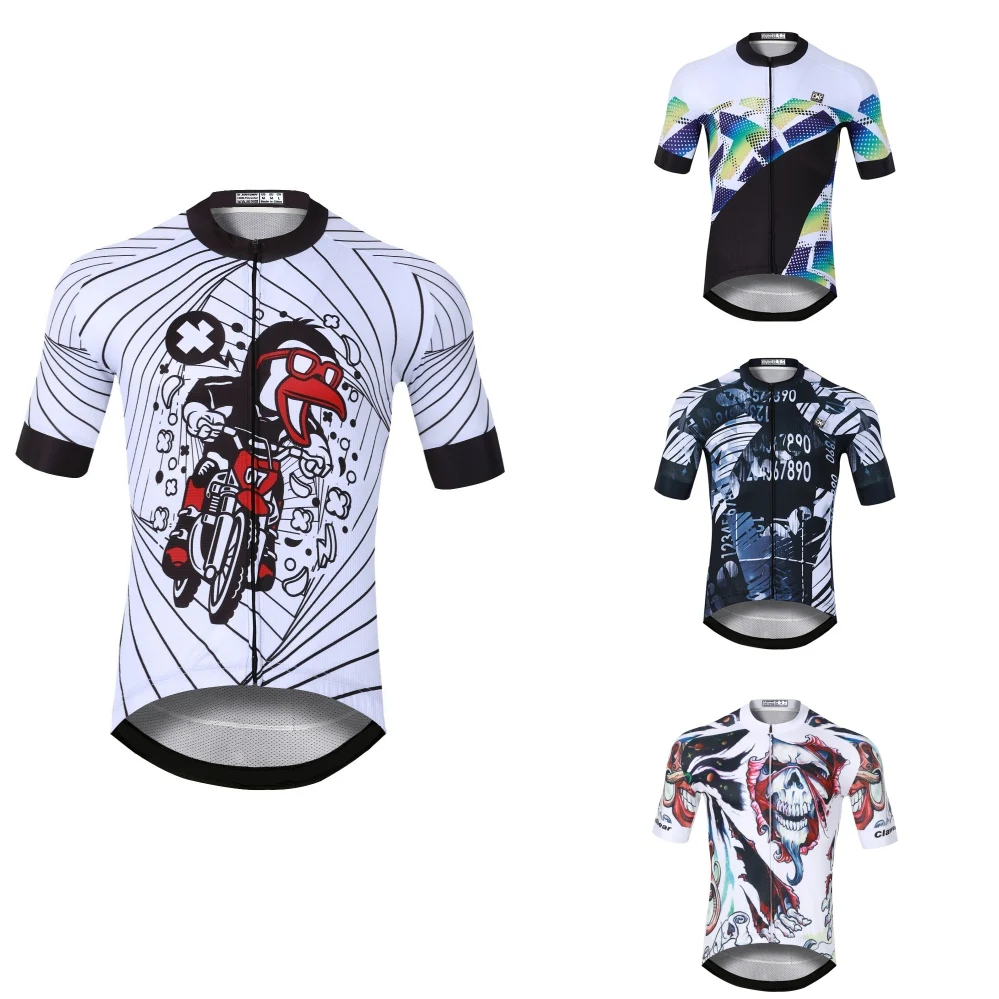 

2021 Men's Short Sleeve Cycling Jersey Top Mountain Bike MTB Road Bike Cycling sports ciclismo cycling jersey bicycle