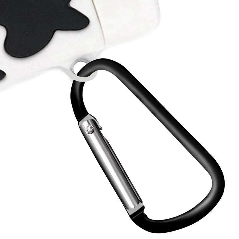 Брелок для ключей Airpods с алюминиевым карабином пряжка застежкой-крючком отдыха