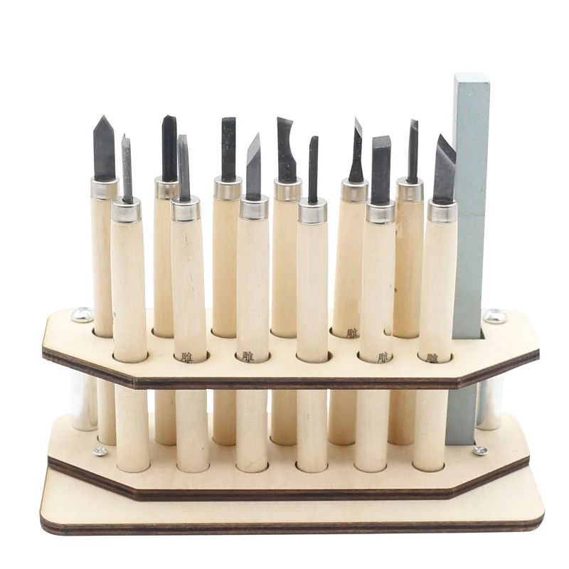 

Набор инструментов для резьбы по дереву, 12 шт.