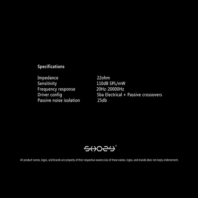 Проводная гарнитура Shozy &amp Neo's новая версия наушников черного и золотого цвета с