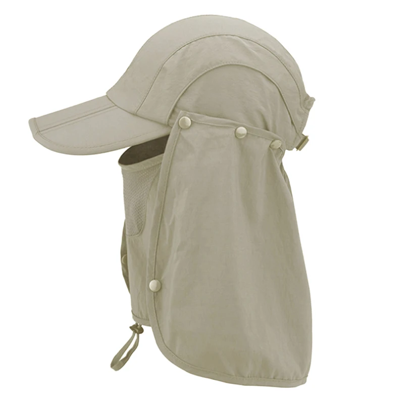 Безграничная Вояж Мужская Женская Рыболовная Шапка маска для лица регулируемая