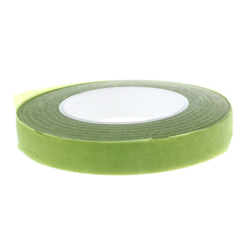 Горячая 30 ярдов 12 мм самоклеящаяся бумажная лента цветочный стержень для