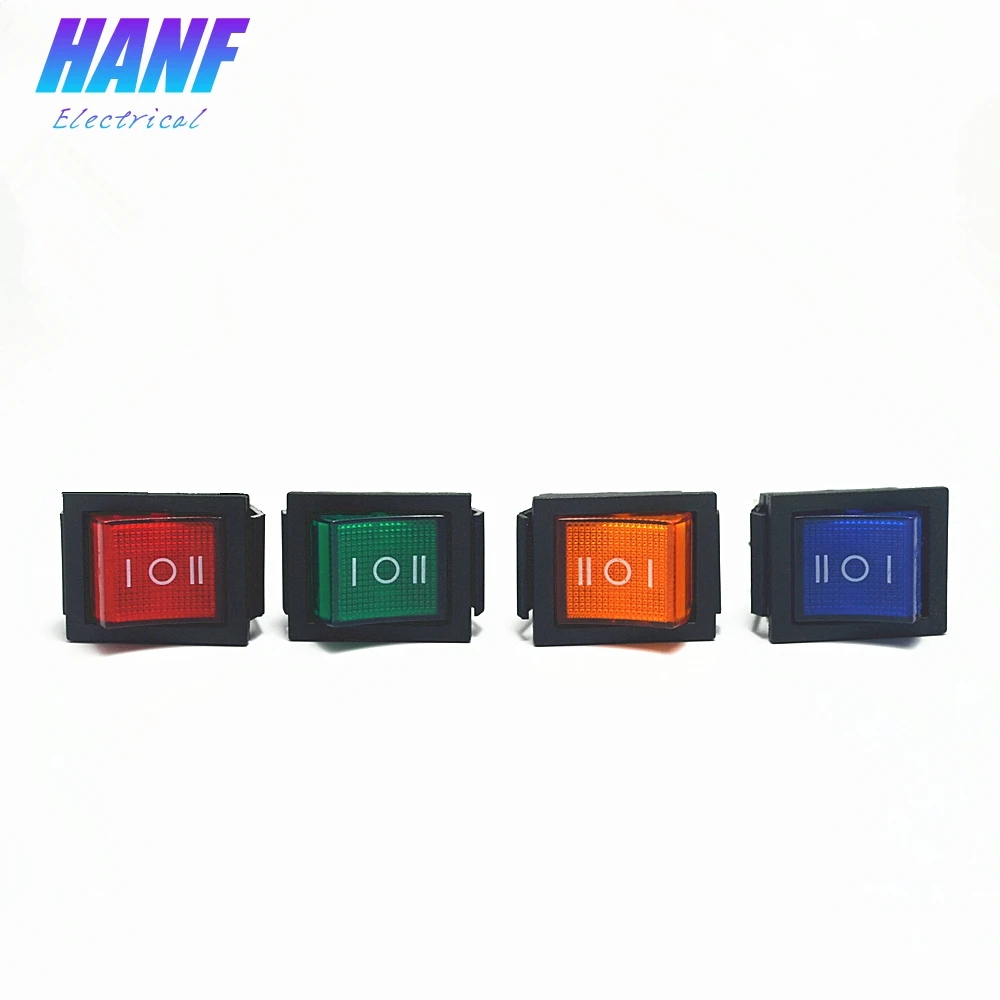 Автомобильная мебель Светодиодная лампа выключатель питания DPDT 6 игла