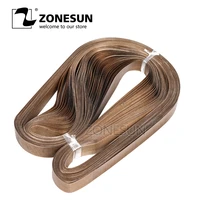 zonesun for sealing machine 50pcslot 75015mm belt for fr 900 sf 150 band sealerplastic bagplastic film sealer