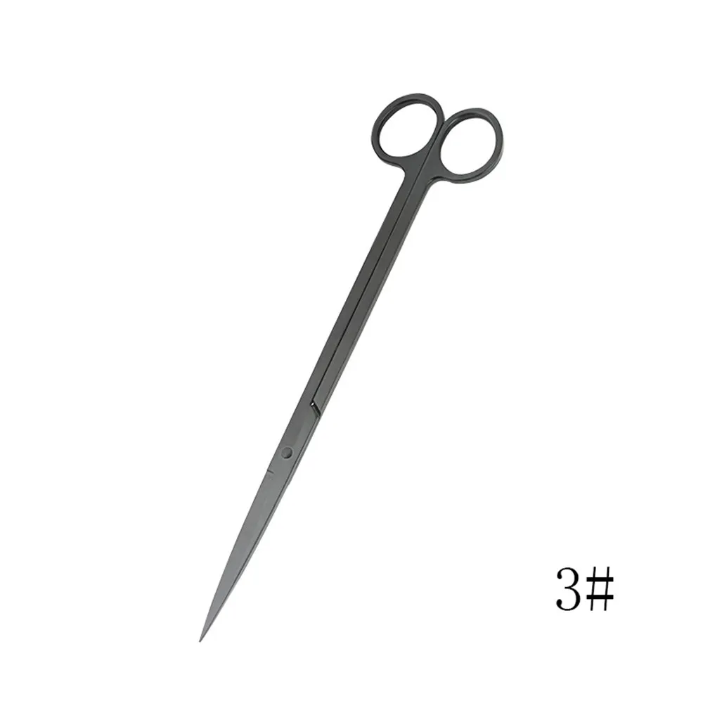 Aquarium Fish Tank Tools Aquatic Plants Long Tweezers Scissors Stainless Steel Maintenance Accessories Tool Waterweed | Дом и сад
