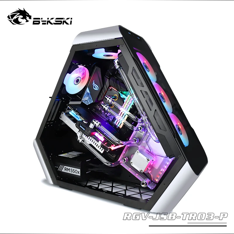 Bykski RGV-JSB-TR03-P водные доски для JONSBO TR03 чехол для Intel cpu водоблок и один GPU корпус