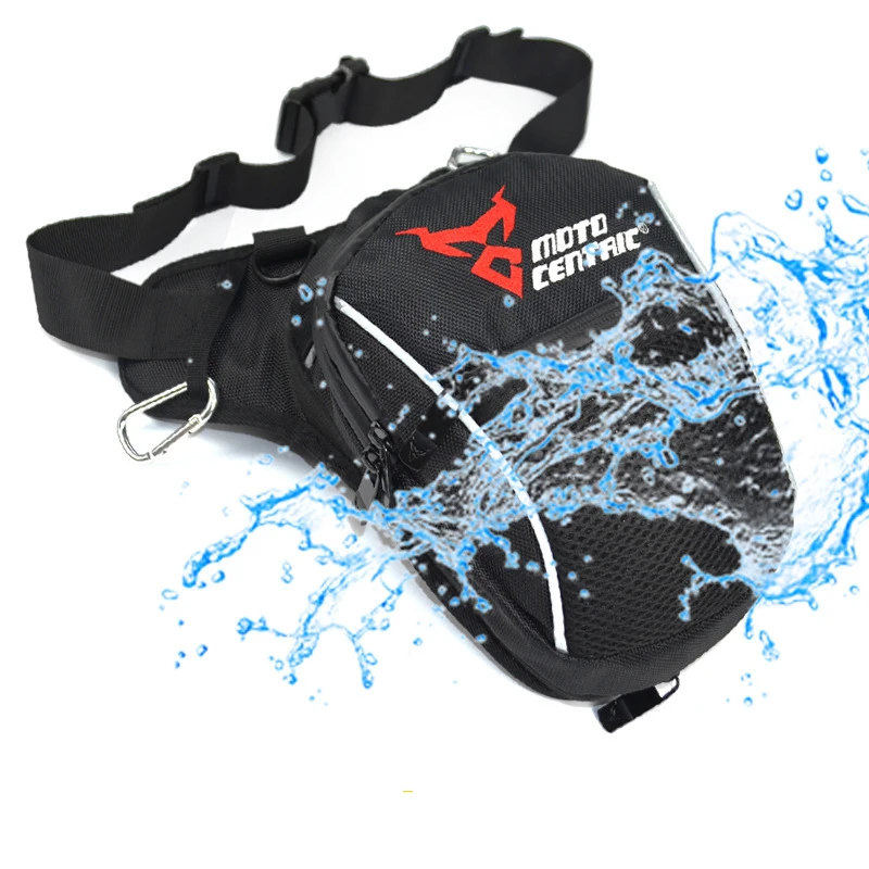 Водонепроницаемая поясная сумка для мужчин мотоциклетная из ткани Оксфорд