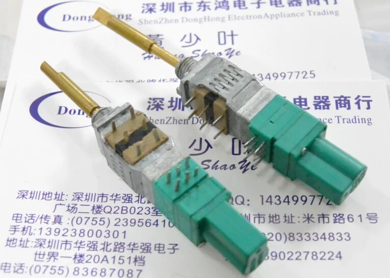 

Японский Высокоточный потенциометр Alps rk097 push-pull 50K, двойной ремень, средняя длина вала 35 мм