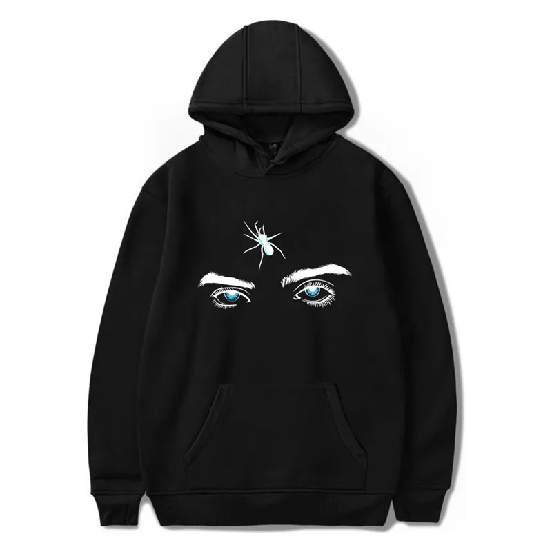 top 7 Принт с капюшоном для женщин/мужчин популярная одежда Billie Eilish Harajuku Повседневная Горячая Распродажа толстовки Kpop Толстовка размера плюс - Цвет: top 7