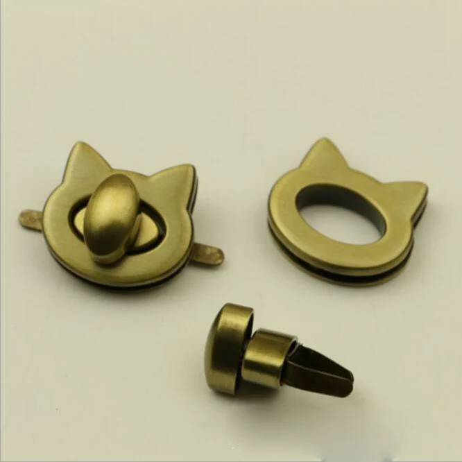 (10 шт./лот) металлическая фурнитура для ручных сумок и кошельков застежка в форме