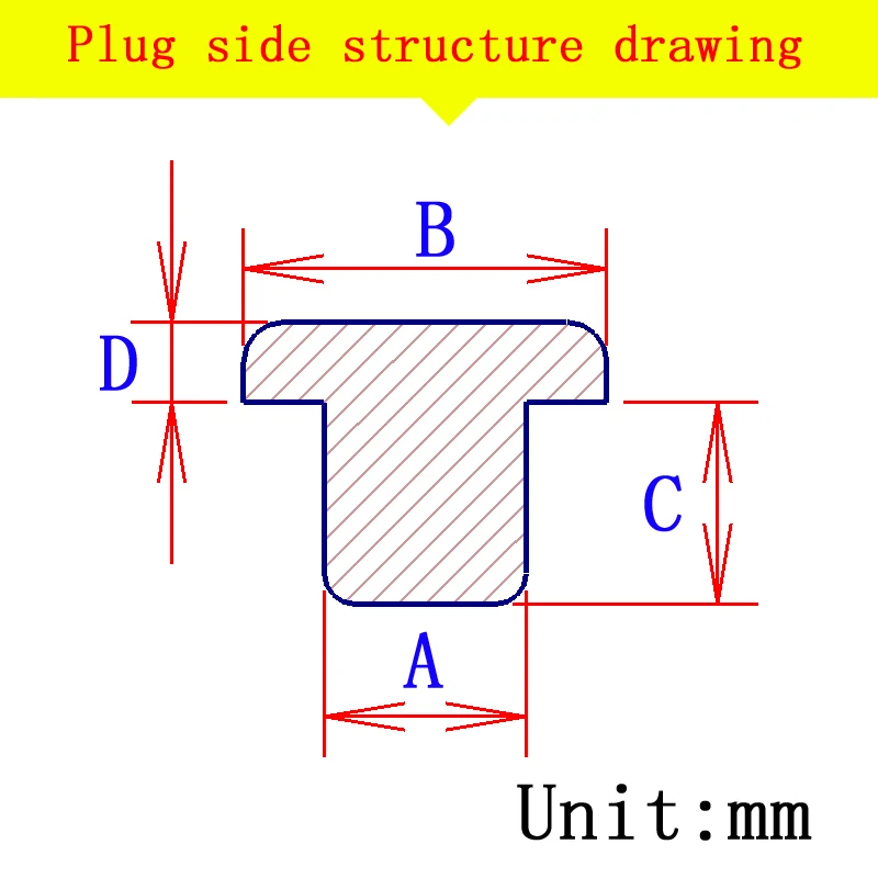 10 шт. Т Тип силиконовой резины мужские колпачки для отверстий заглушка круглый