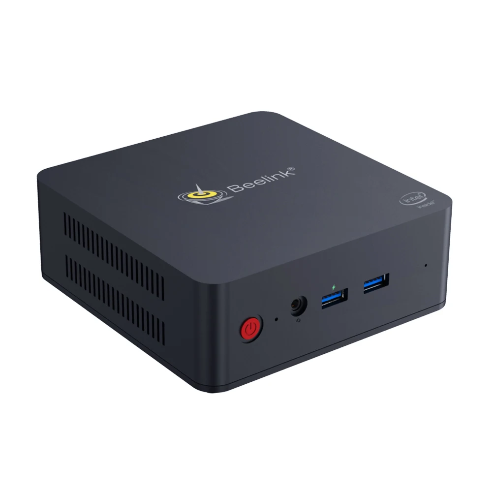 Мини пк с двумя LAN Intel Core i3 5005U 2 0 ггц DDR3L 8 гб RAM/256 SSD/DIY WIN10 HDMI DP 4K HTPC NUC компьютер 1000