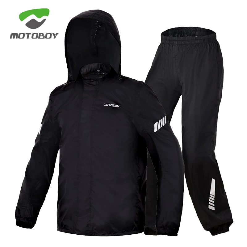 Motoboy хит продаж плащ для езды на мотоцикле комплект дождевик непромокаемые штаны