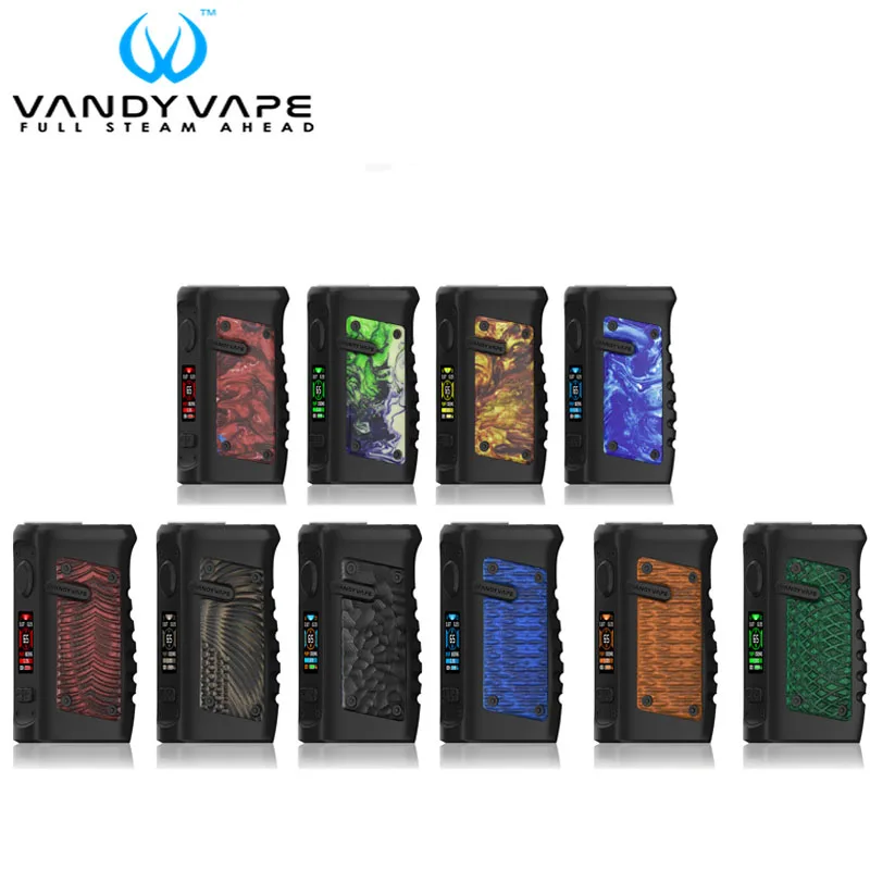Оригинальный Vandy Vape Jackaroo 100 Вт мод JACKAROO SUBTANK система Водонепроницаемая сетка