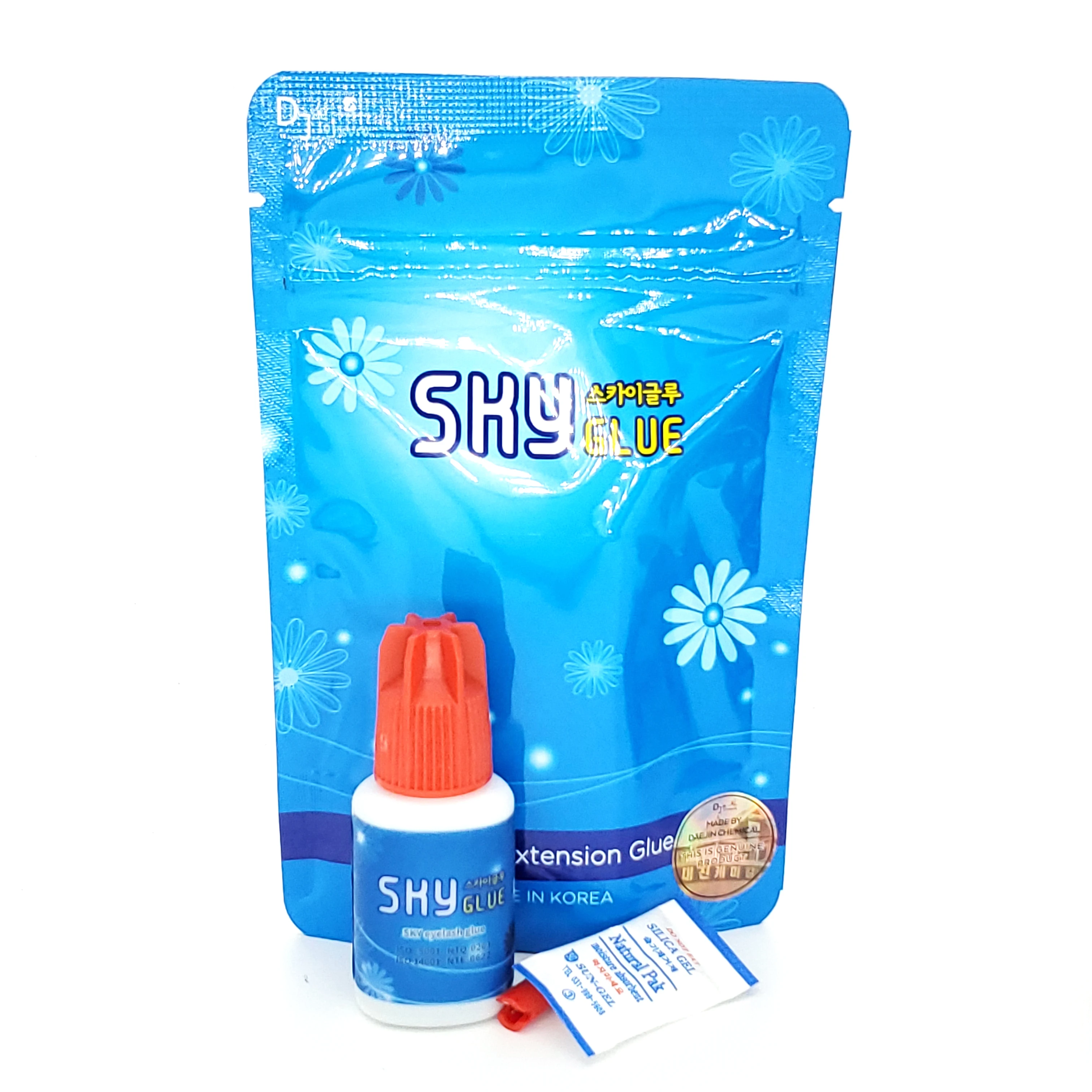 

10pcs Korea Sky Glue S+ Black Lady Glue Most Powerful Fastest Eyelash Glue Eyelash Extensions MSDS Original Bag Second Glue