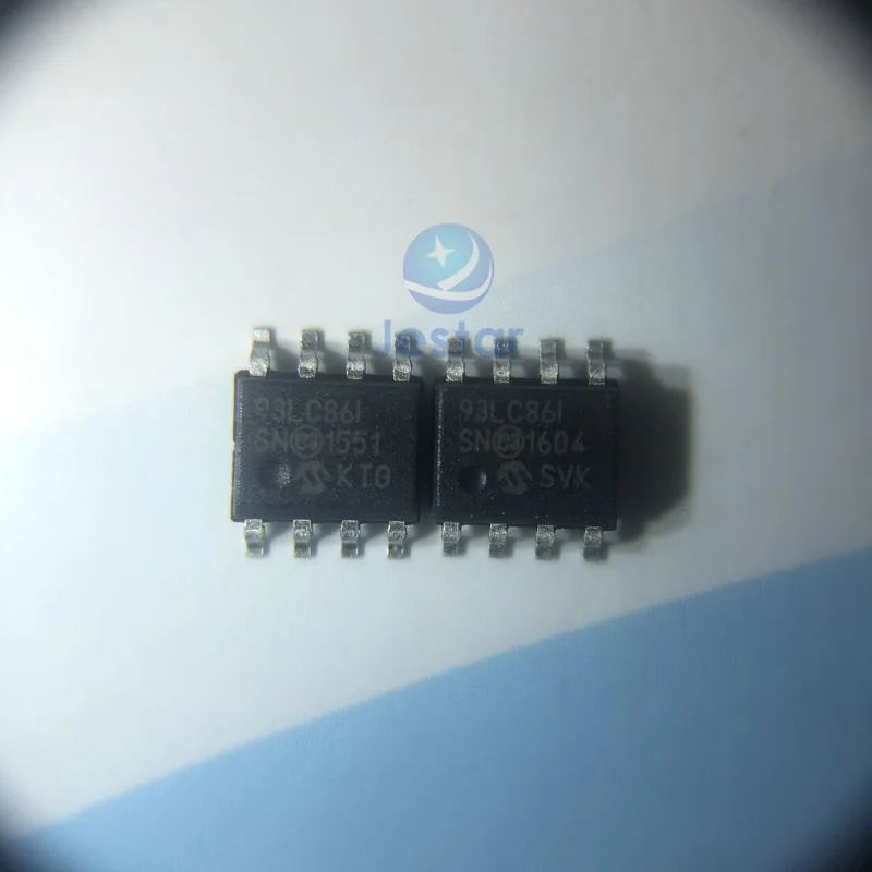 10pcs 93LC46 93LC56 93LC66 93LC76 93LC86 SOP8 Car instrument storage ic chip | Электронные компоненты и