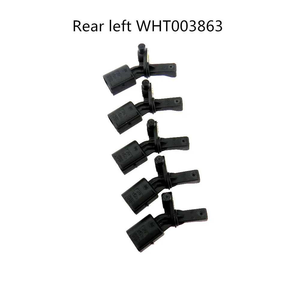 

5Pcs Car Rear Left Wheel Speed ABS Sensor Black for A2 POLO 9N 6R 6C Passat Tiguan Fabia Superb 6Q0927807B 6Q0927807A WHT003863