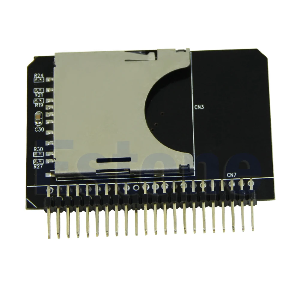 Новинка SD/Micro sd карта памяти до 2 5 44pin IDE адаптер считыватель для ноутбука Прямая