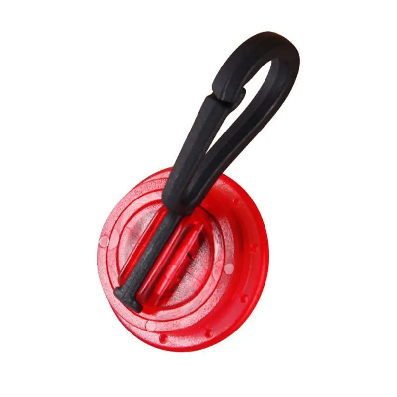 

2pcs Portable Outdoor Backpack Zipper Light LED Night Sports Flash Warning Lamp Y4UB