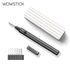 Wowstick 11 в 1 портативная электрическая мини-дрель ручка с 8 битами беспроводная дрель набор с драйвером USB зарядка МНОГОФУНКЦИОНАЛЬНЫЙ электроинструмент