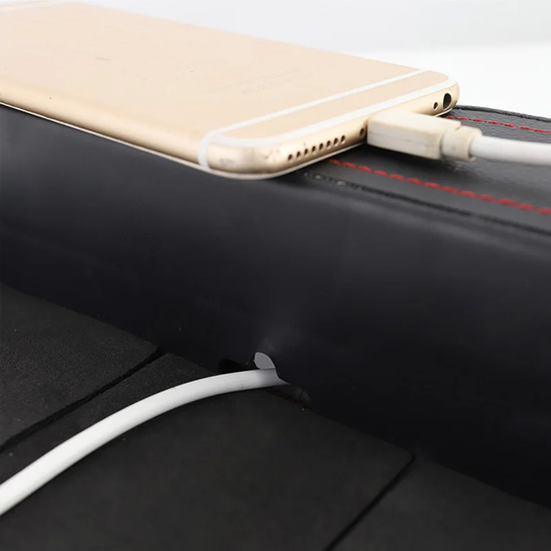 Автомобильный Органайзер из искусственной кожи на сиденье органайзер