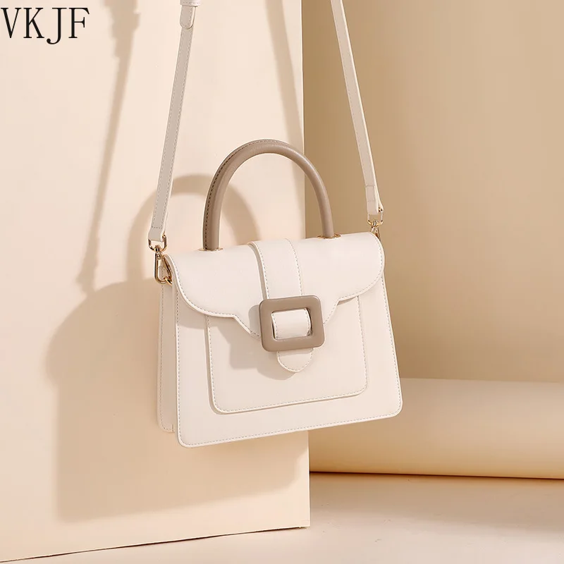 

Роскошные брендовые дизайнерские кожаные сумки на плечо для женщин 2021 Новые Модные Элегантные высококачественные женские маленькие сумки ...