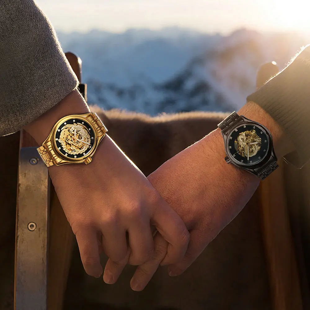 Часы наручные WINNER мужские/женские механические брендовые роскошные королевские