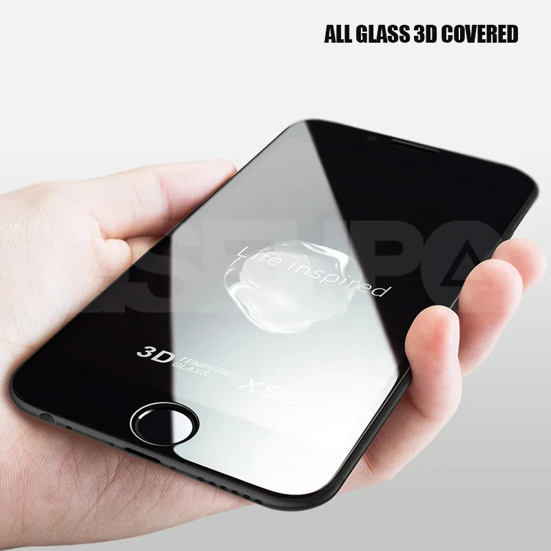 999D Tempered Glass on the For iPhone 7 8 6 6S Plus Screen Protector on iPhone 11 Pro XS Max X XR 5 5S SE 2020 Protective Glass