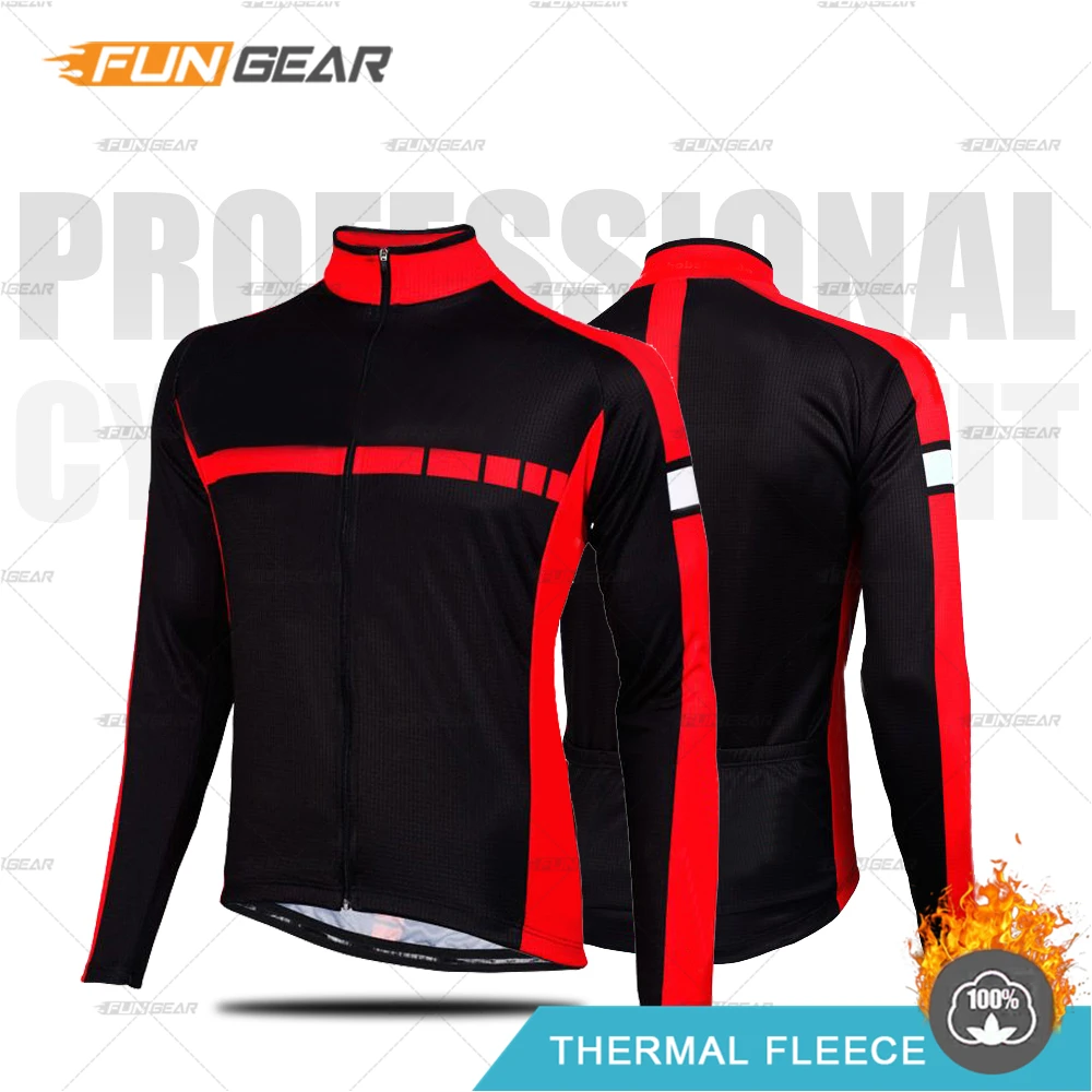 JERSEYS Зимняя одежда для велоспорта, теплая одежда, Ropa Ciclismo Invierno, комплект из джерси с длинными рукавами для верховой езды, теплая флисовая форма, комплект со штанами - Цвет: JERSEYS