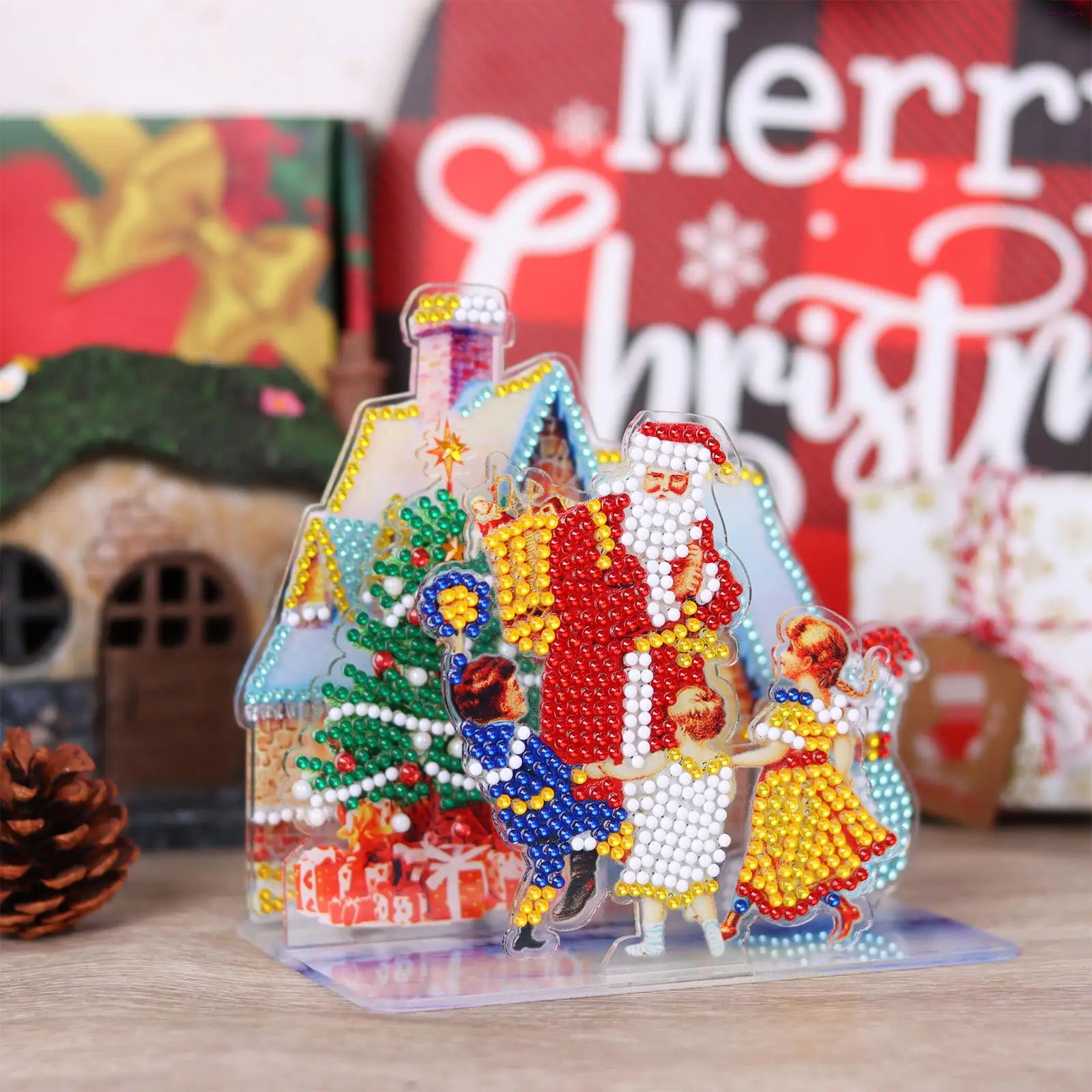 

Наборы для рисования алмазными картами, рождественские открытки ручной работы