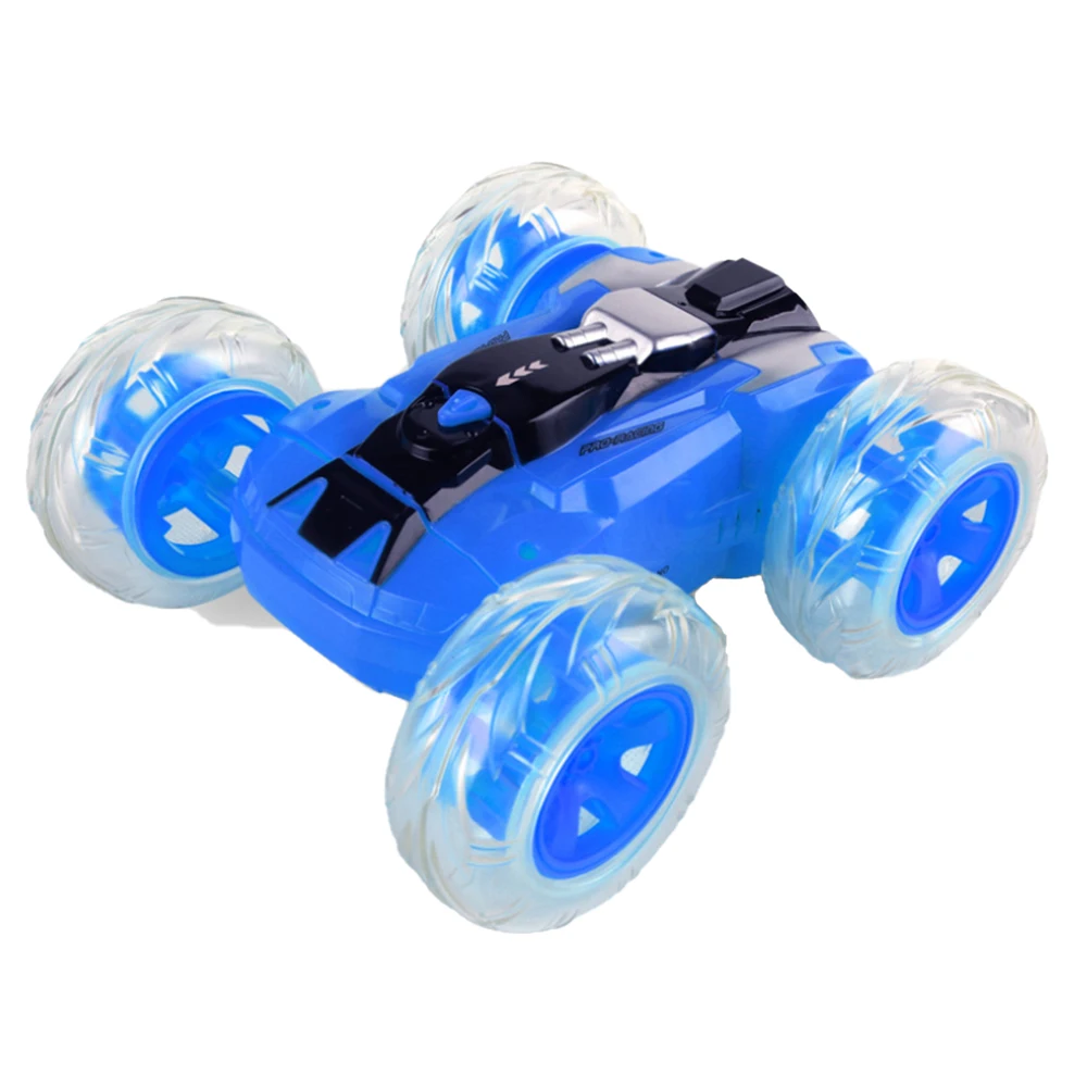 RC автомобиль 2 4G 4CH трюк багги Рок Гусеничный ролл 360 градусов флип дети робот