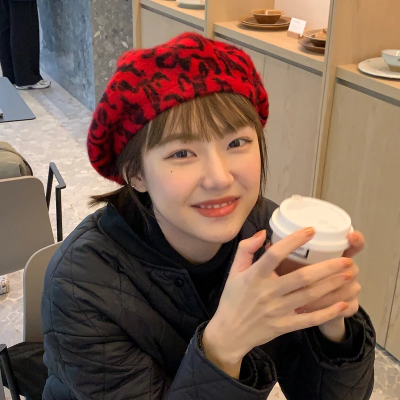 New Auutmn Winter Hats Women Solid Plain Octagonal Newsboy Cap Ladies Casual Wool Hat Warm Beret Womens Painter Caps Fisherman