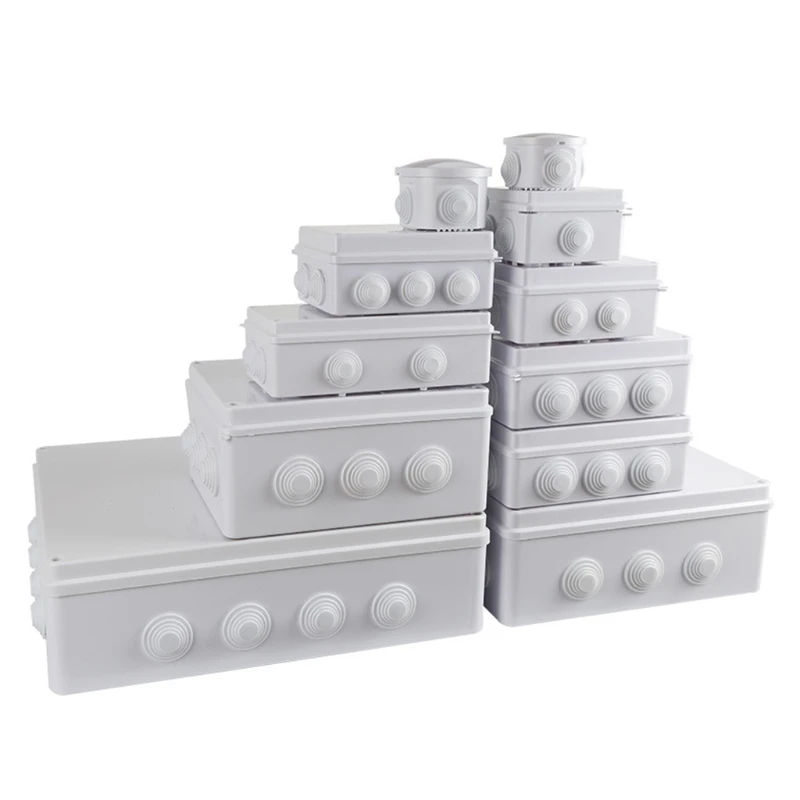 Наружная Водонепроницаемая коробка питания IP65 ABS пластиковая электрическая