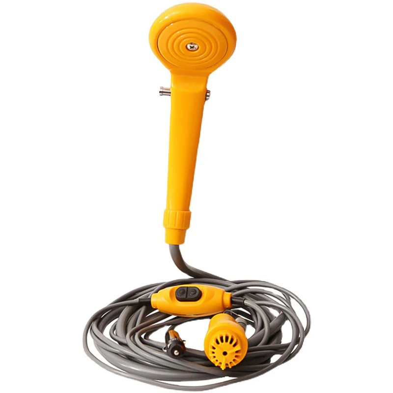 

2021 Portable Camping Shower Car Washer DC Car Shower High Pressure Power Washer 12V Electric Pump For Camping Outdoor Travel