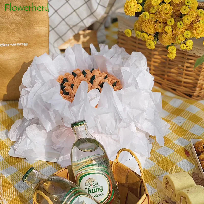 Бумага для упаковки цветов бумага тортов с подкладкой одежды подарочная