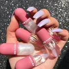 Женский мини-блеск для губ, блестящий, Увлажняющий блеск для губ прозрачный, меняющий цвет, масляный блеск для губ, тонировка, косметика TSLM2