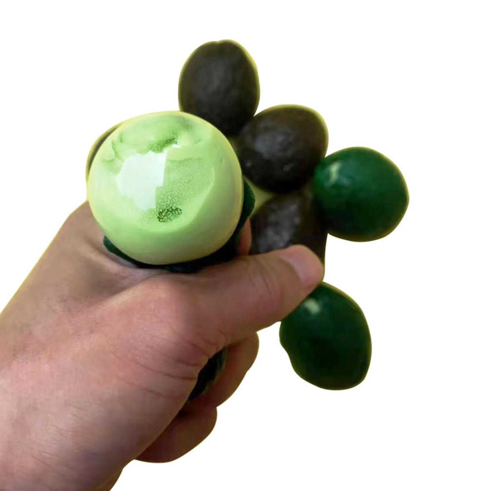 

12PCS Avocado Pinch Toy Decompression Stress Relief Fun Toy Fruits Funny Toys Fidget Toys For Children Toys