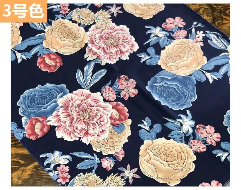 Новая стильная эластичная ткань с принтом тонкое Непрозрачное мягкое желтое