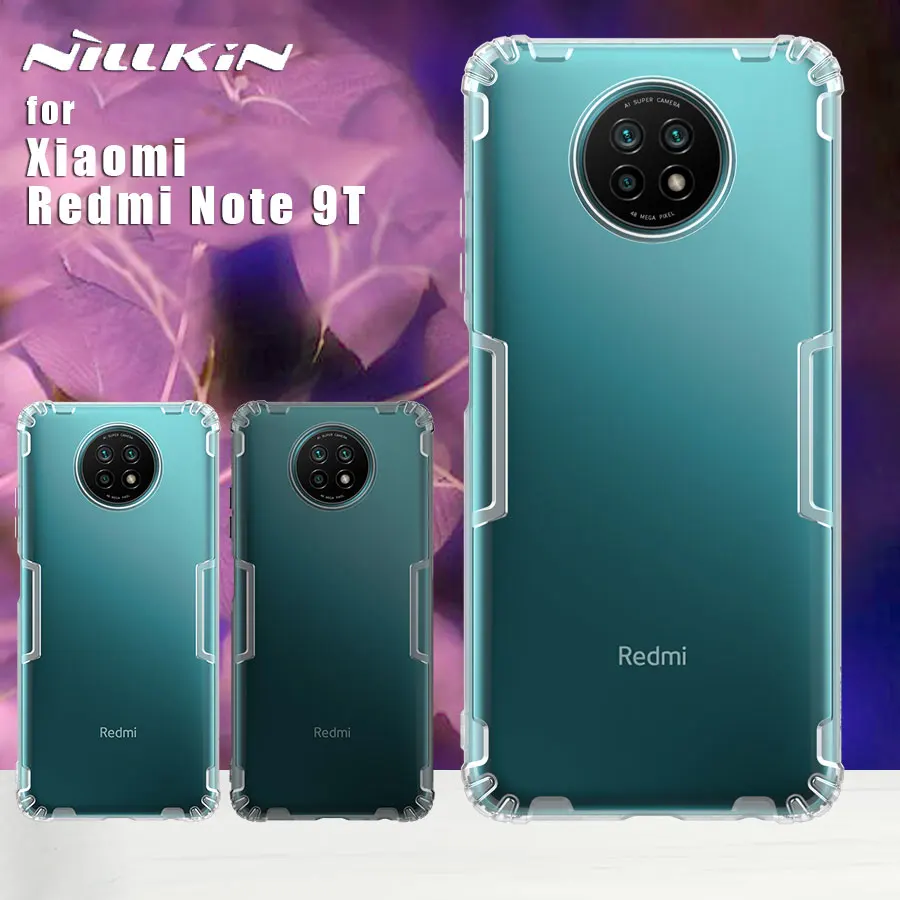 Для Xiaomi Redmi Note 9T чехол Nillkin ТПУ 0 6 мм задняя крышка coque Чехлы для | Мобильные