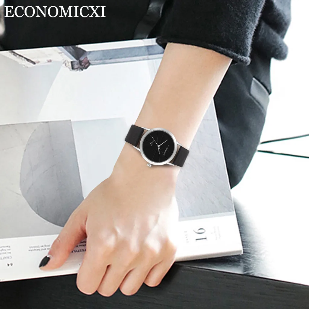 

Men Watches Leather Quartz Watch Minimalist Military Ultra Thin Waterproof Montre Homme Simple Men Business Belt Quartz Watch