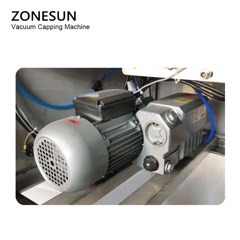 ZONESUN полуавтоматическая фотоэлектрическая машина для вакуумной герметизации