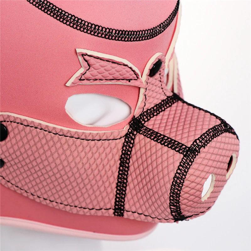 Резиновая растягивающая маска в виде свиньи аксессуары для взрослых мужчин