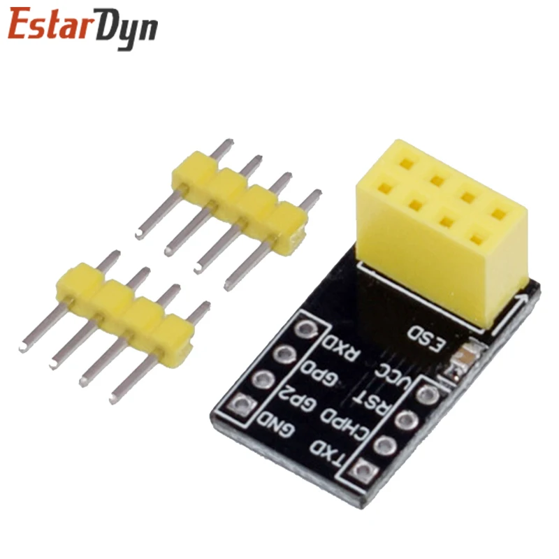 ESP-01 Esp8266 ESP-01S модель последовательного макета ESP8266 адаптер для модуля трансивера