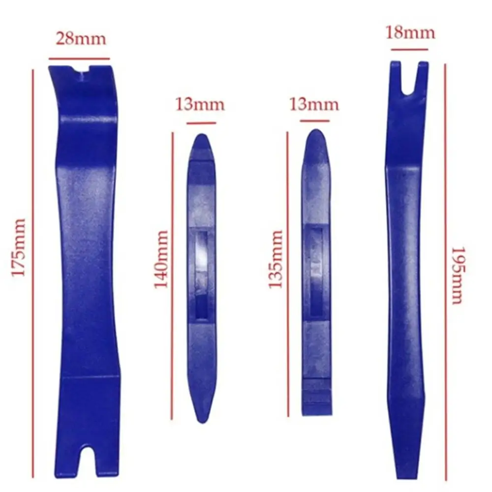 

Car Inner Removal Tool 7pcs Auto Car Radio Door Clip Panel Trim Dash Audio Removal Installer Pry Tool
