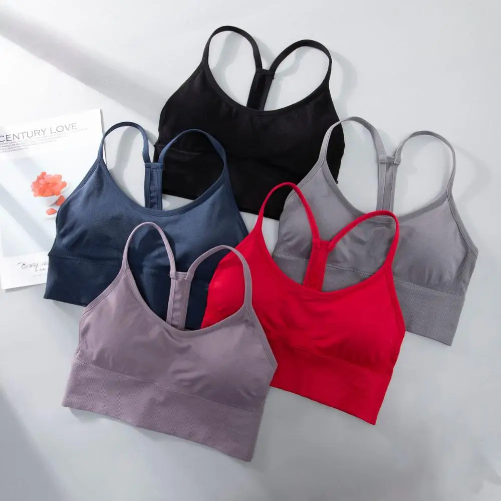 

Yoga sports bra fitness shockproof sexy bra hollow beautiful back sports underwear