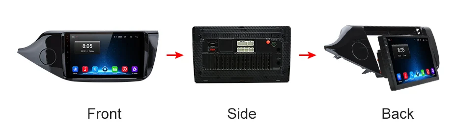 AWESAFE для KIA Cee 'd CEED JD 2012 2013 радио мультимедиа видео плеер gps Нет 2din 2 din Android 8,1 2G+ 32G