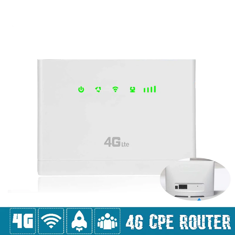 YIZLOAO 4G беспроводной Wi Fi роутер с 3G LTE модем слот для SIM карты бизнеса высоким