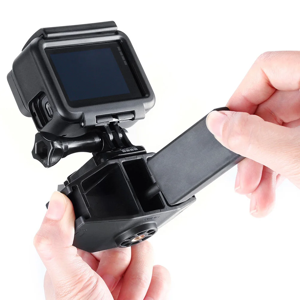 Vlog Кронштейн-адаптер с 1/4 дюйма Винт для вспышки Холодный башмак держатель