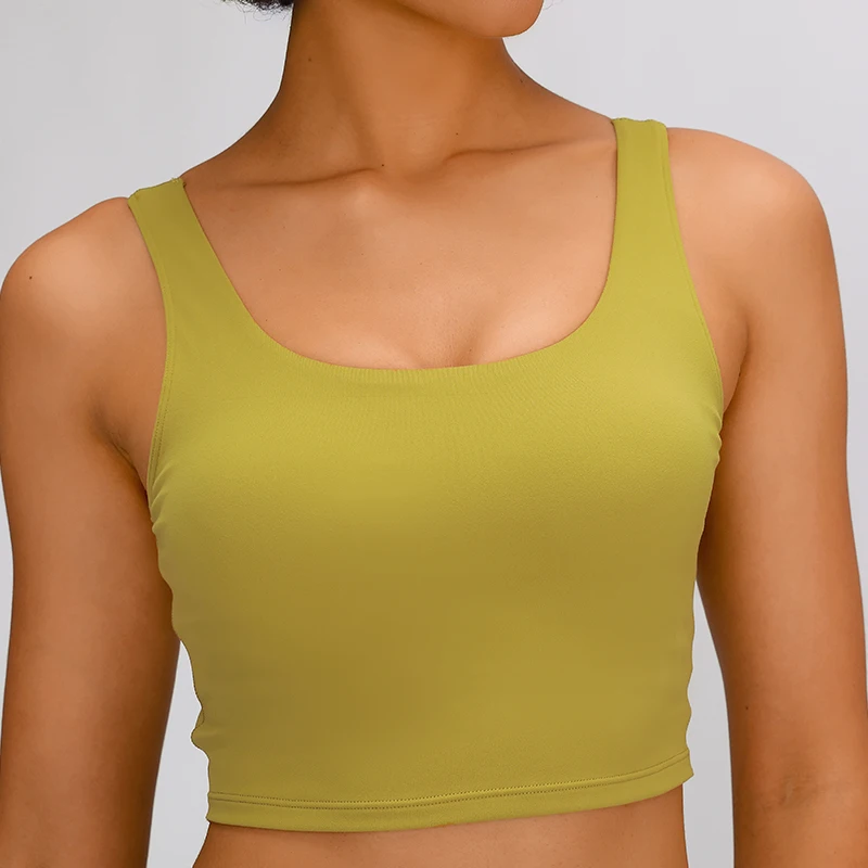 

LOTRAVEL New High-Strength Shockproof Bras Solid Color Gym Running Fitness Training Tops Sexy Beautiful Back Top Yoga Sports Bra